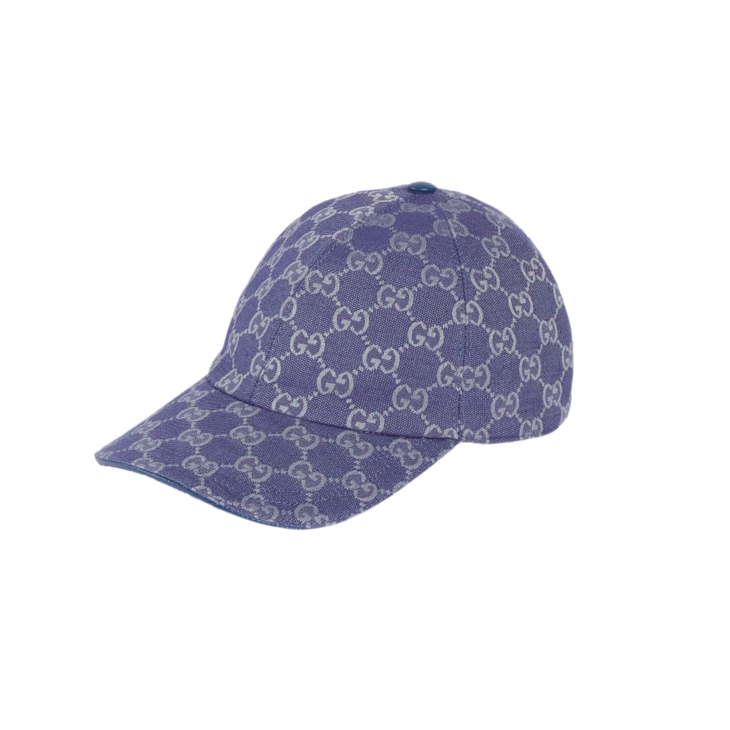 GU*CI CAP "GG CANVAS BLUE & GREY"