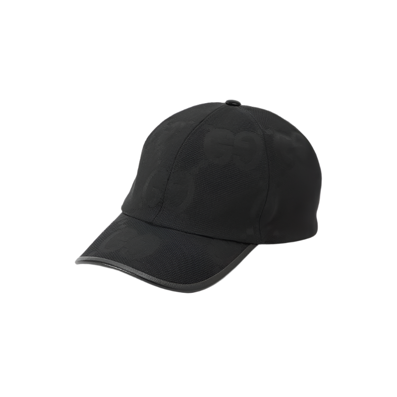 GU*CI CAP "JUMBO GG BLACK"