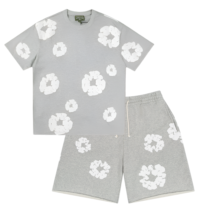 DE*IM T*ARS Shorts Set "GREY"