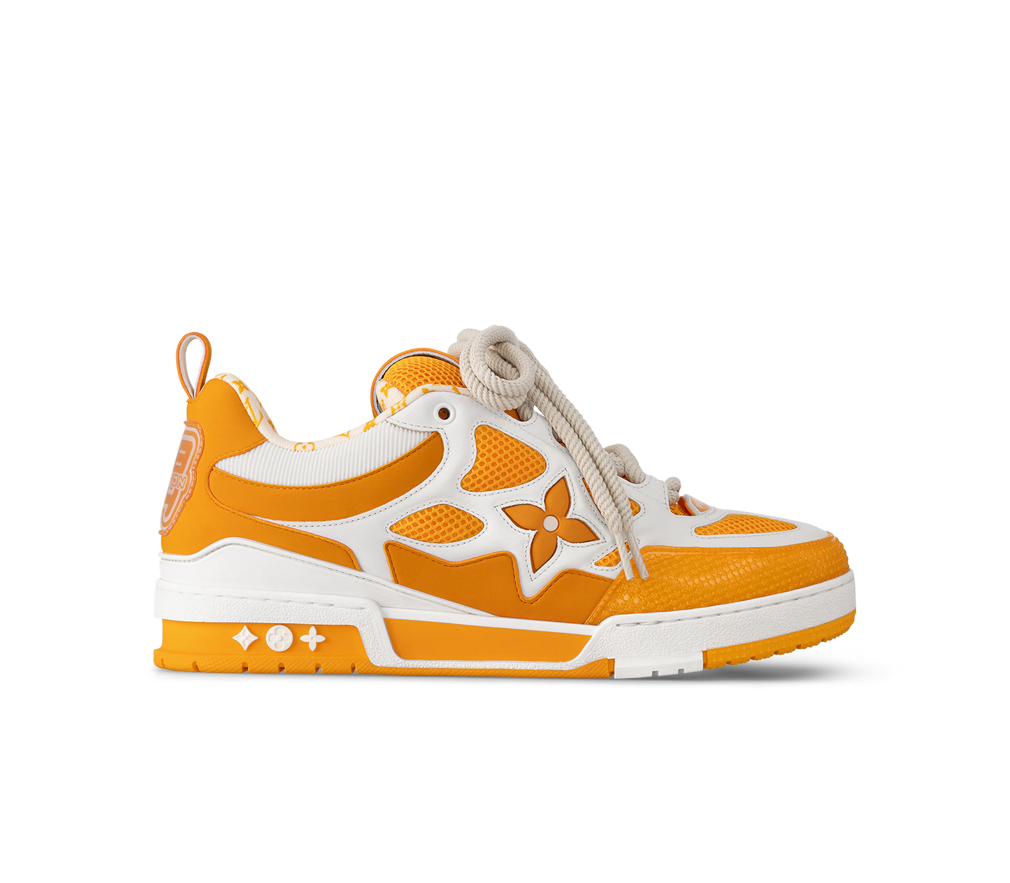 L*V SKATE "WHITE ORANGE"
