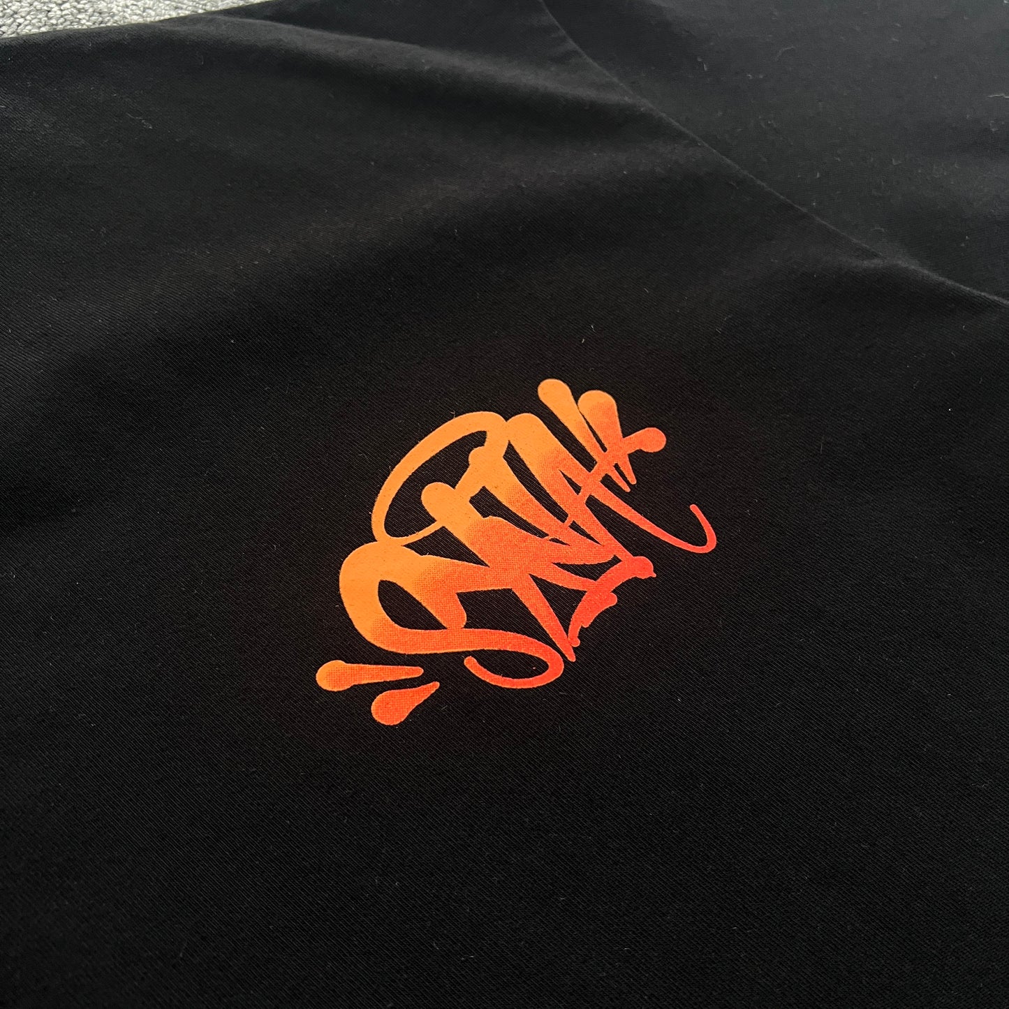 SY*A Tee "FIRE BLACK"