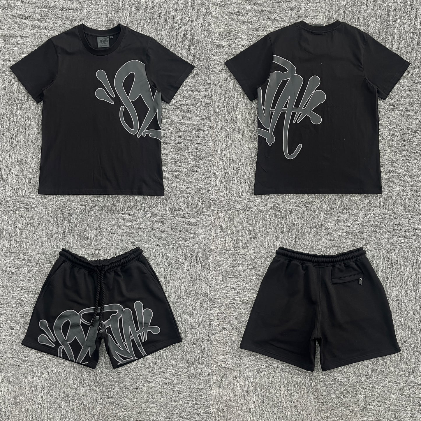 SY*A Shorts Set "BLACK"