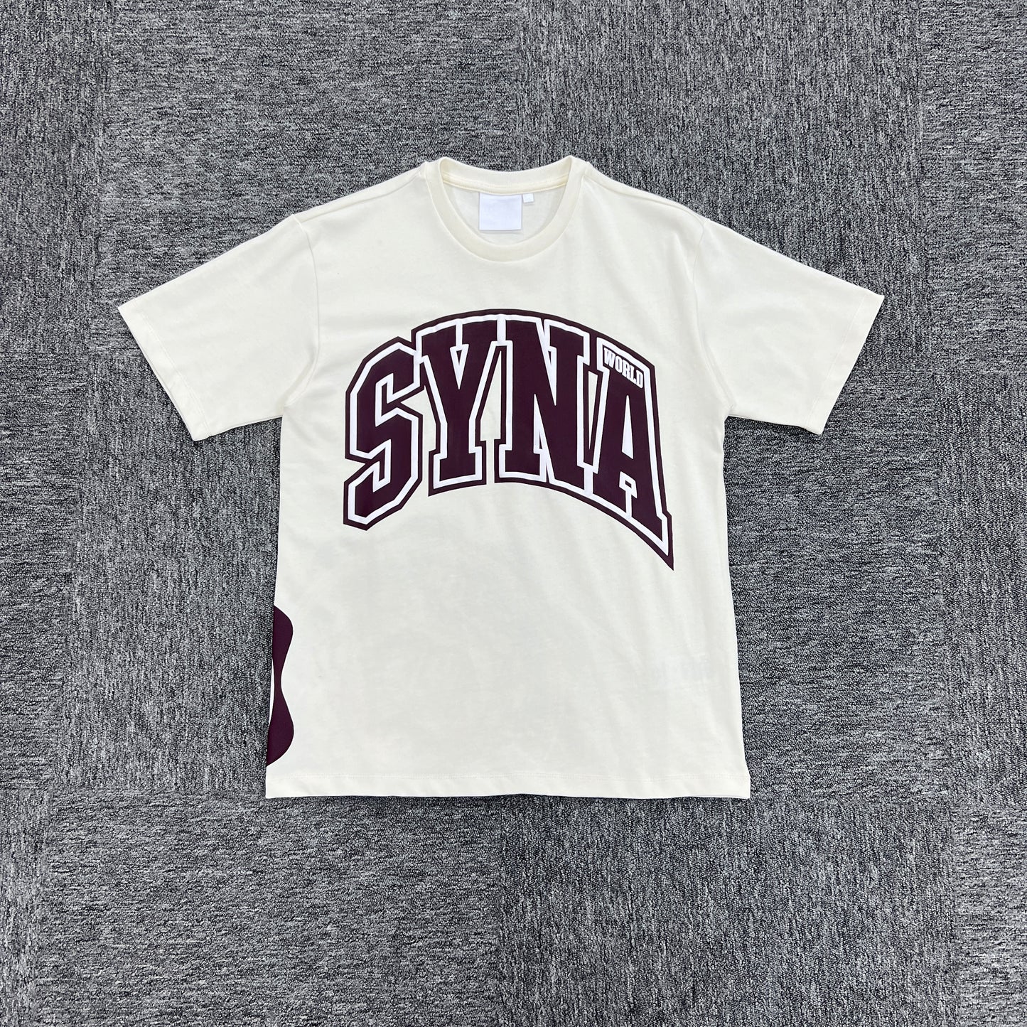 SY*A Tee "BURGUNDY CREME"