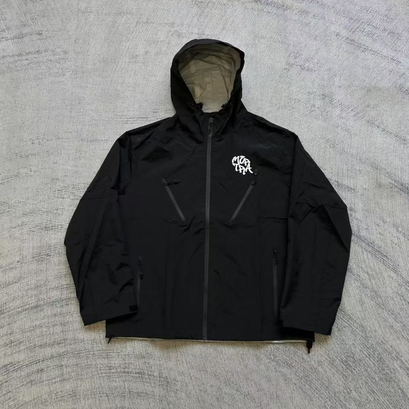 M*RTRA "MONOGRAM SHELL" JACKET - Black