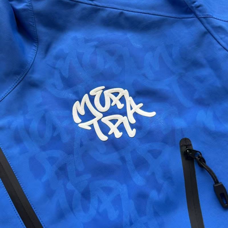 M*RTRA "MONOGRAM SHELL" JACKET - Blue