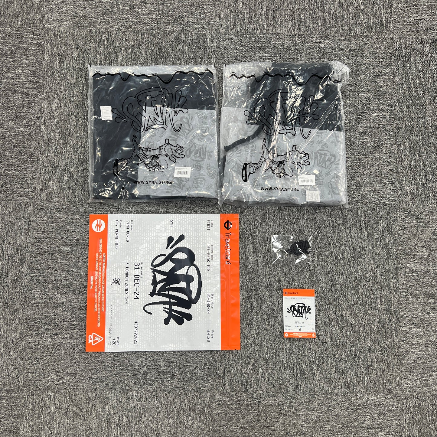 SY*A Shorts Set "BLACK"