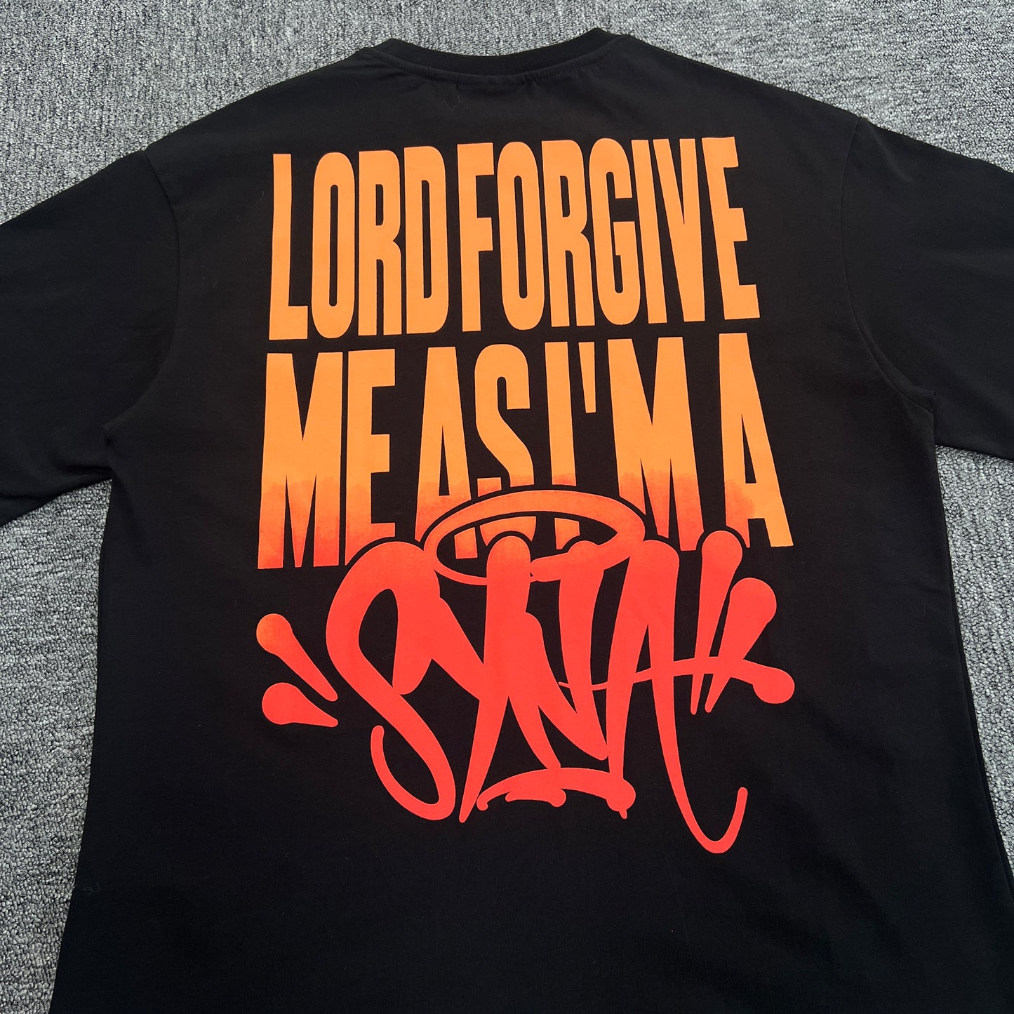 SY*A Tee "FIRE BLACK"