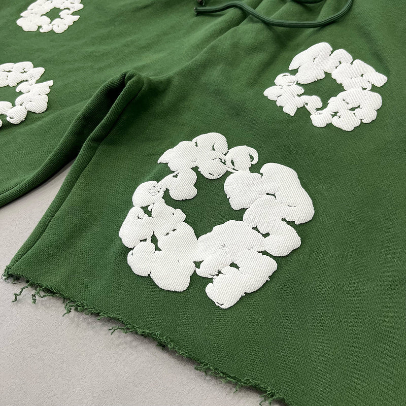 DE*IM T*ARS Shorts Set "GREEN"