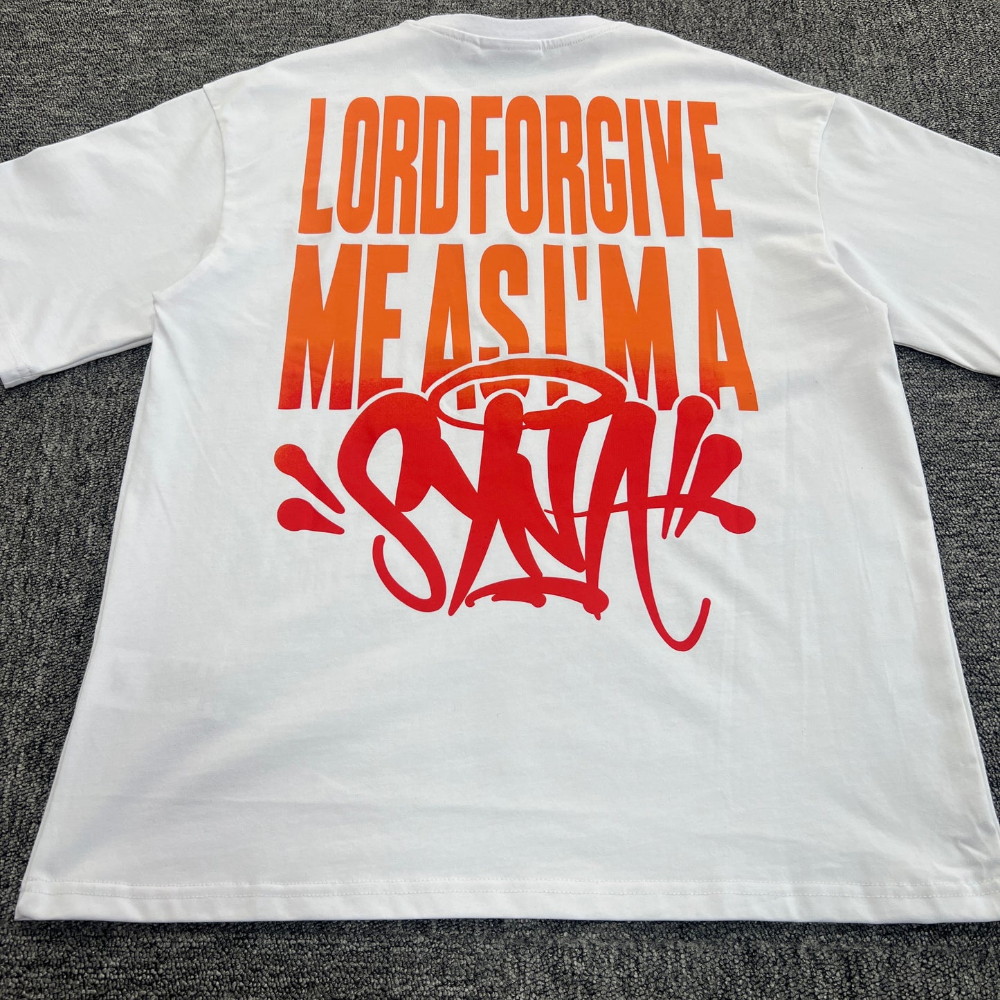SY*A Tee "FIRE WHITE"