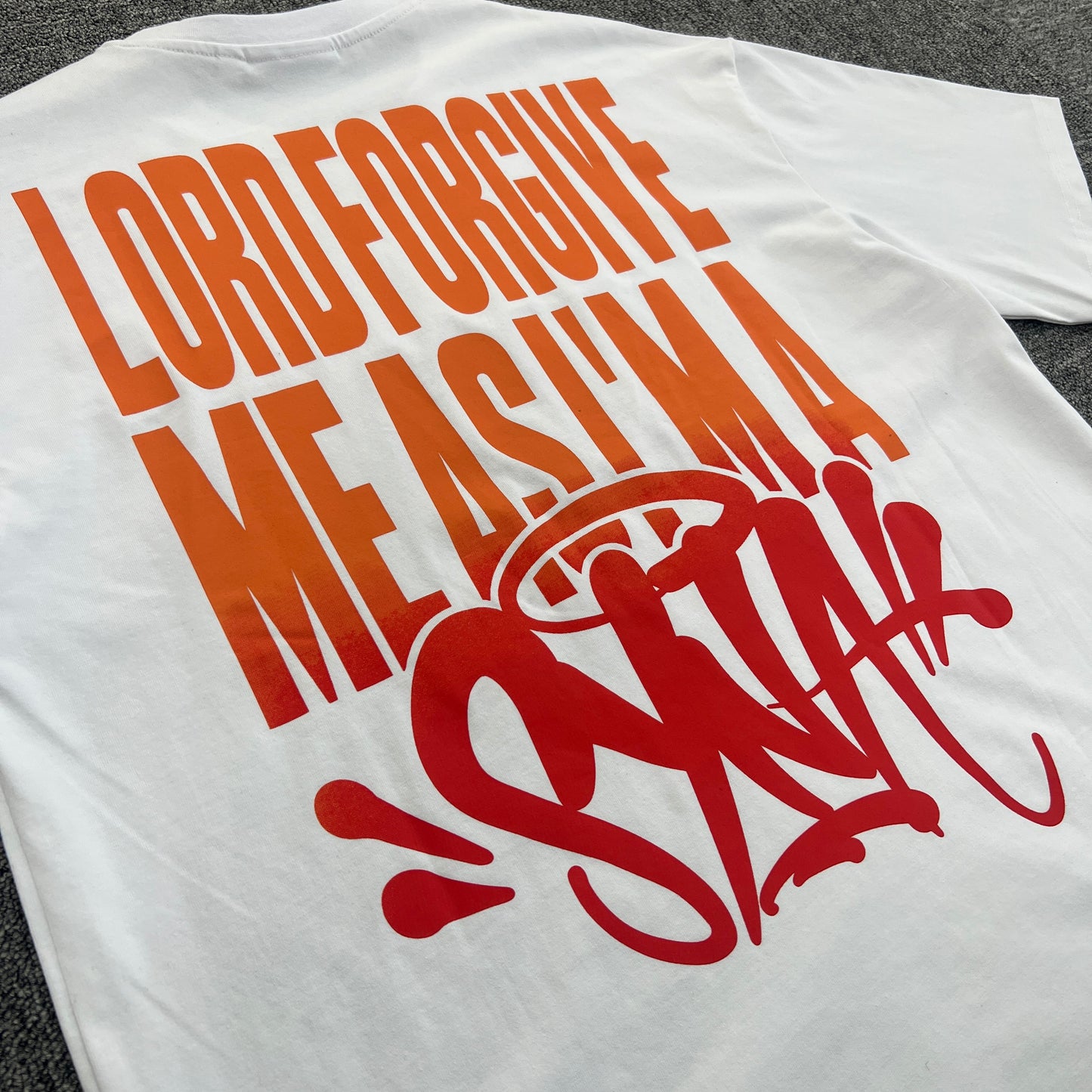 SY*A Tee "FIRE WHITE"