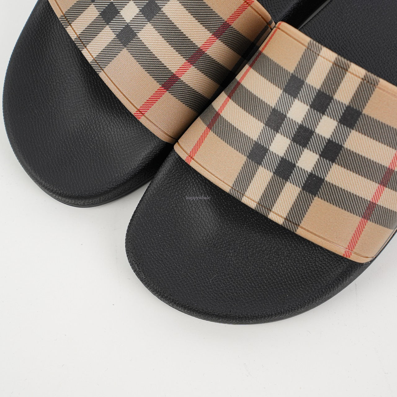 BURB*RRY SLIDES "Archive Beige"