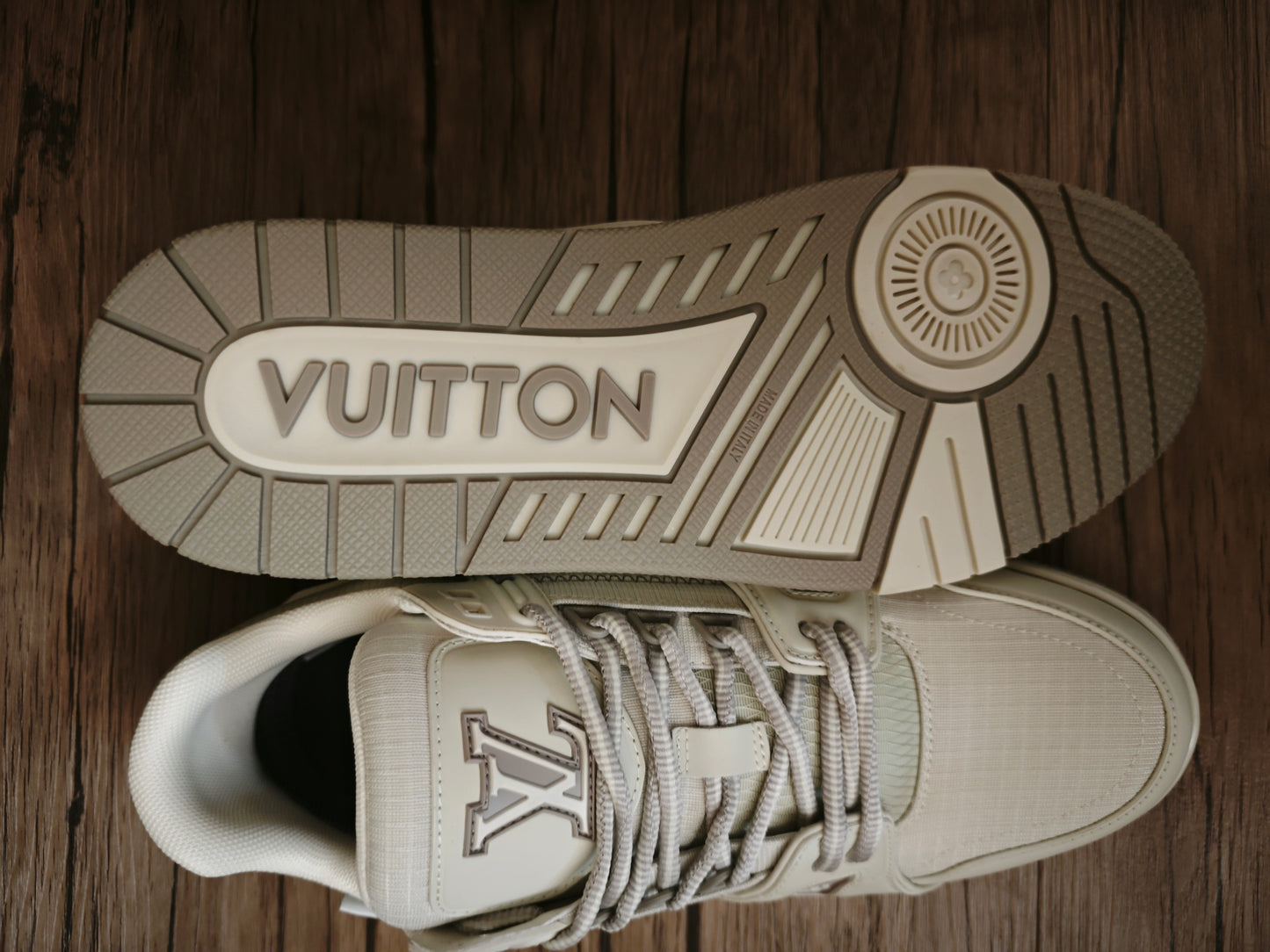 L*V TRAINER "WHITE BEIGE"