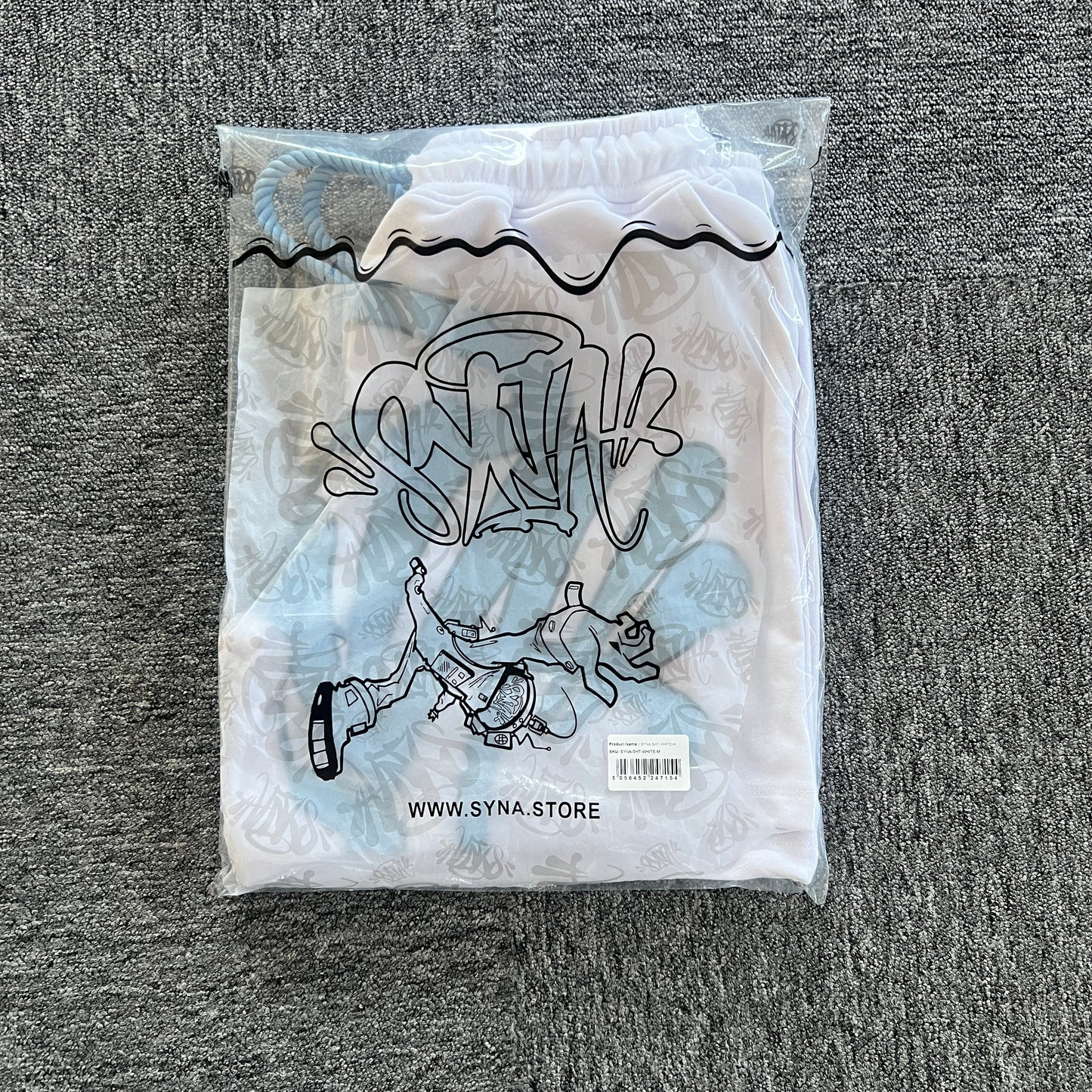 SY*A Shorts Set "BLUE WHITE"