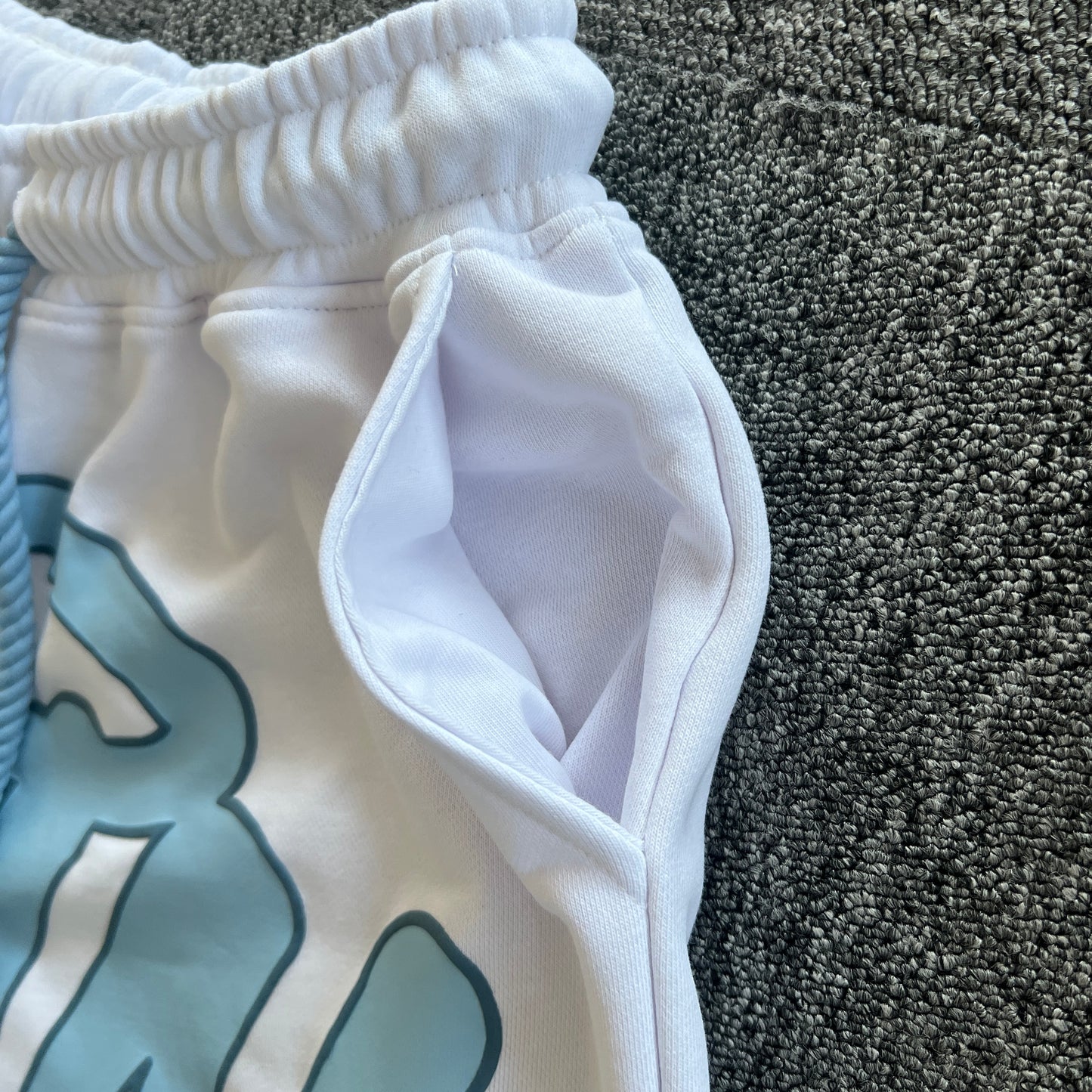 SY*A Shorts Set "BLUE WHITE"