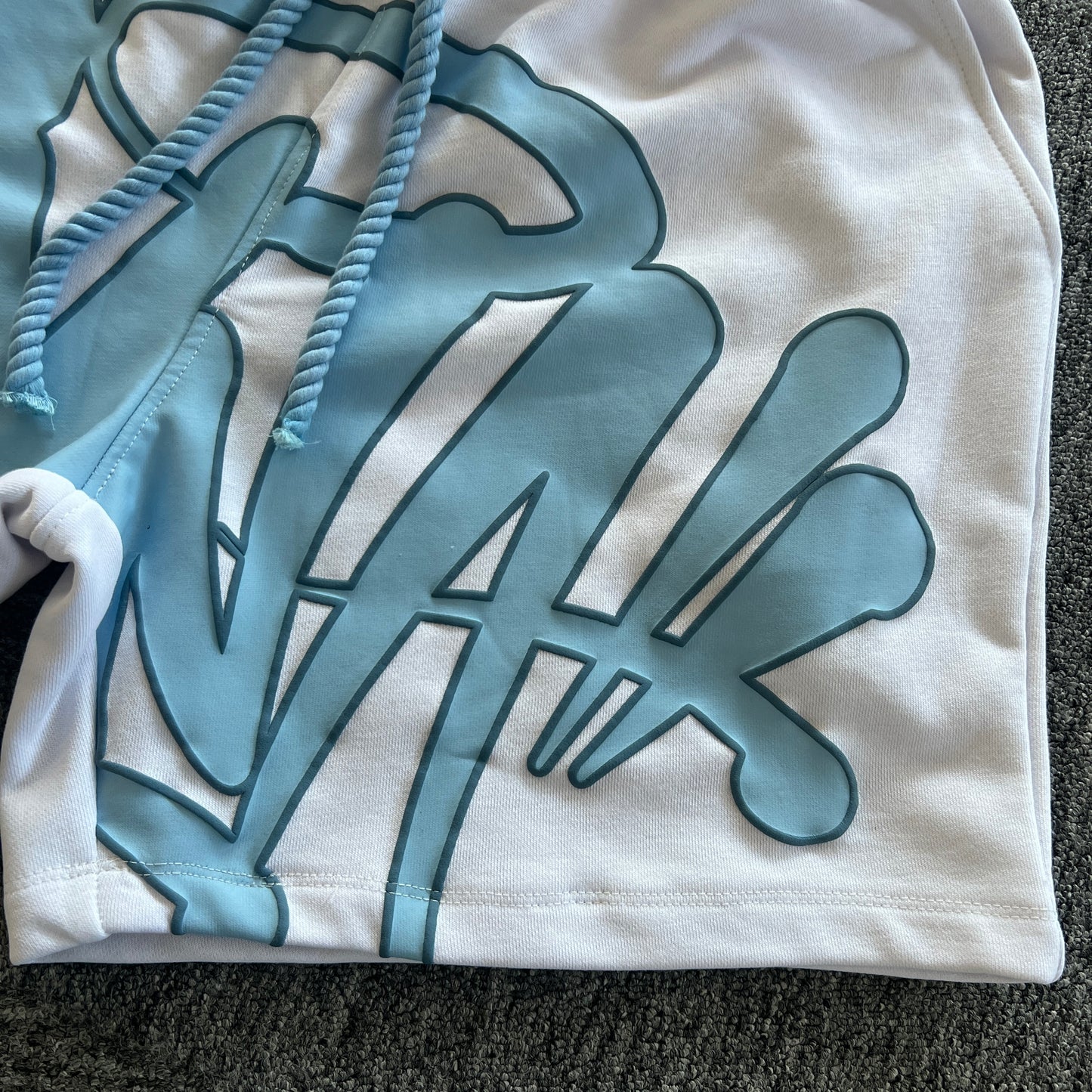 SY*A Shorts Set "BLUE WHITE"
