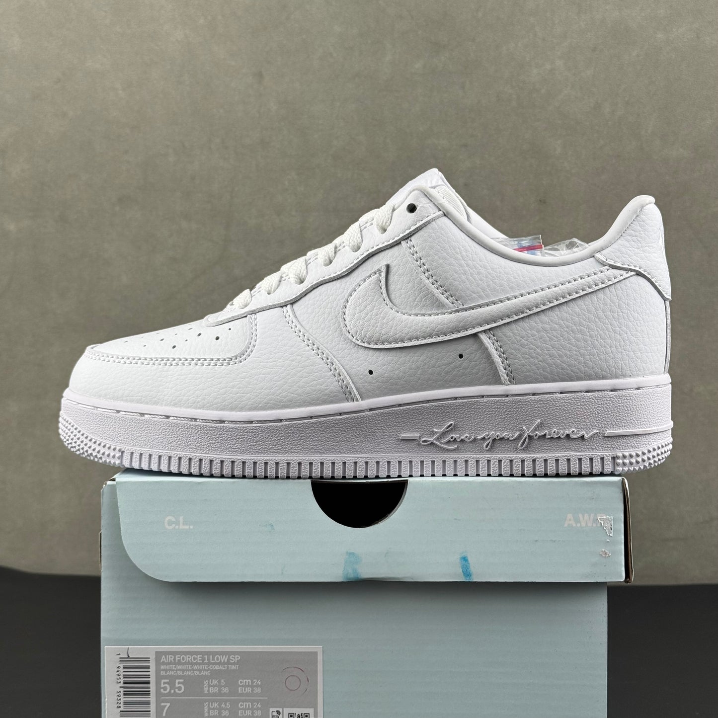AIR F*RCE 1 x N*CTA “White”