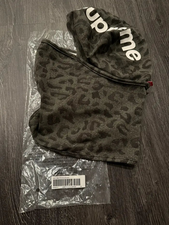 SUP*EME HEAT REACTIVE BALACLAVA "LEOPARD"