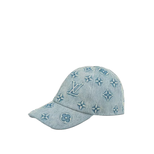 L*V CAP Monogram "Washed Denim"