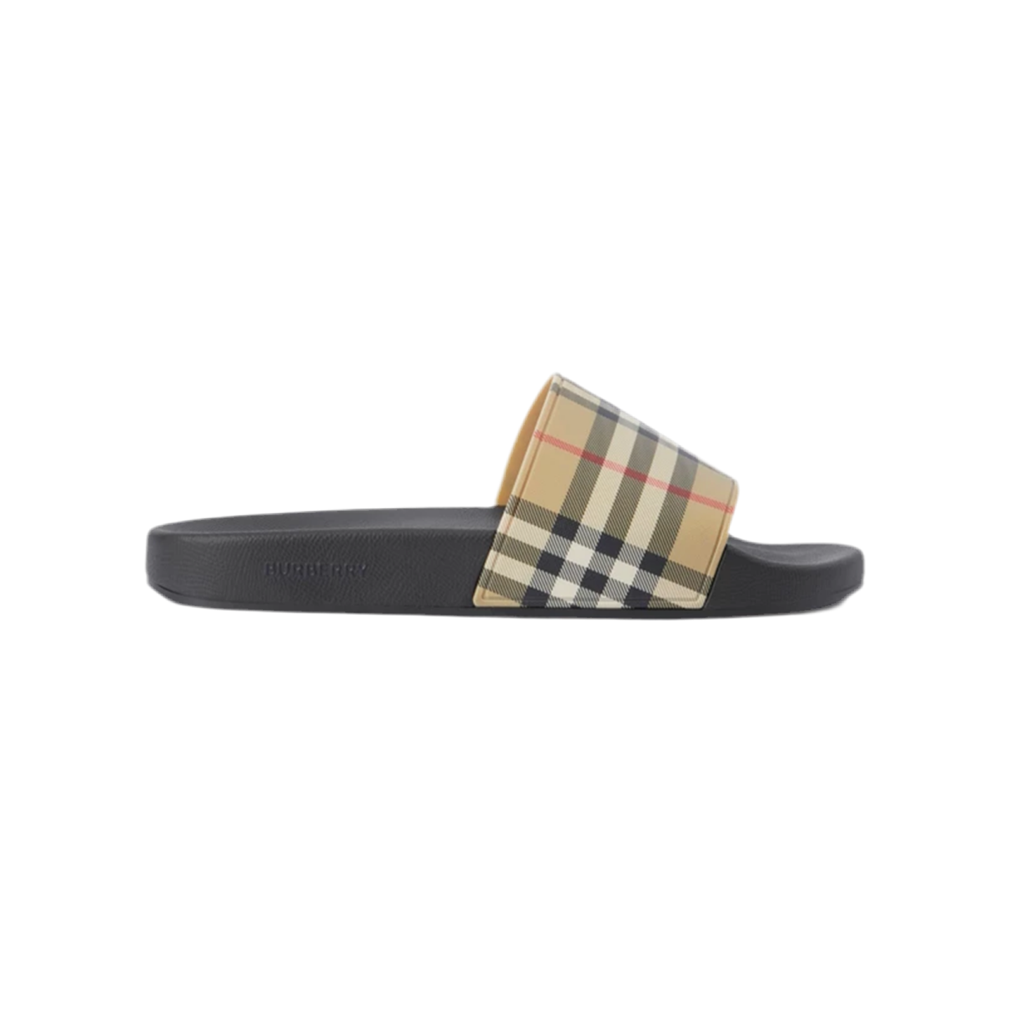 BURB*RRY SLIDES "Archive Beige"