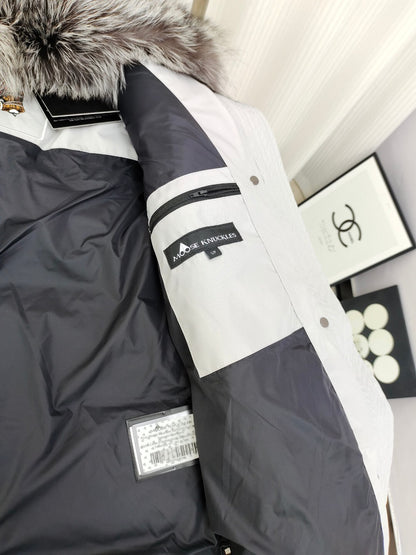 MO*SE KN*CKLES "Onyx Anguille" PUFFER - Gray