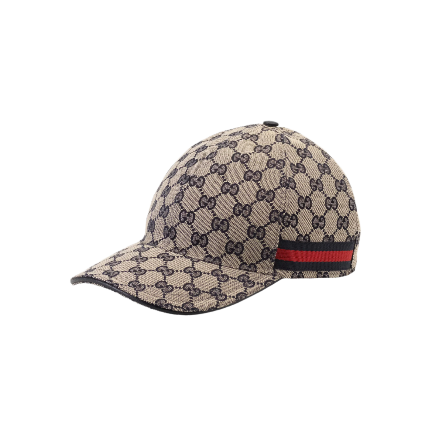 GU*CI CAP "GG CANVAS BEIGE & BLUE"