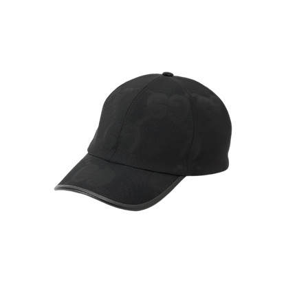 GU*CI CAP "JUMBO GG BLACK"