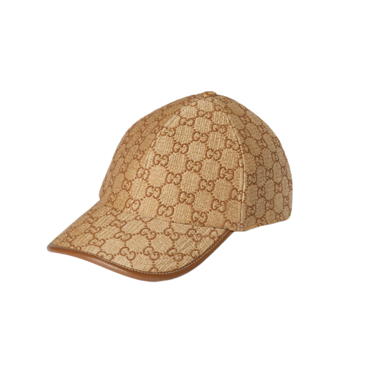 GU*CI CAP "GG STRAW"