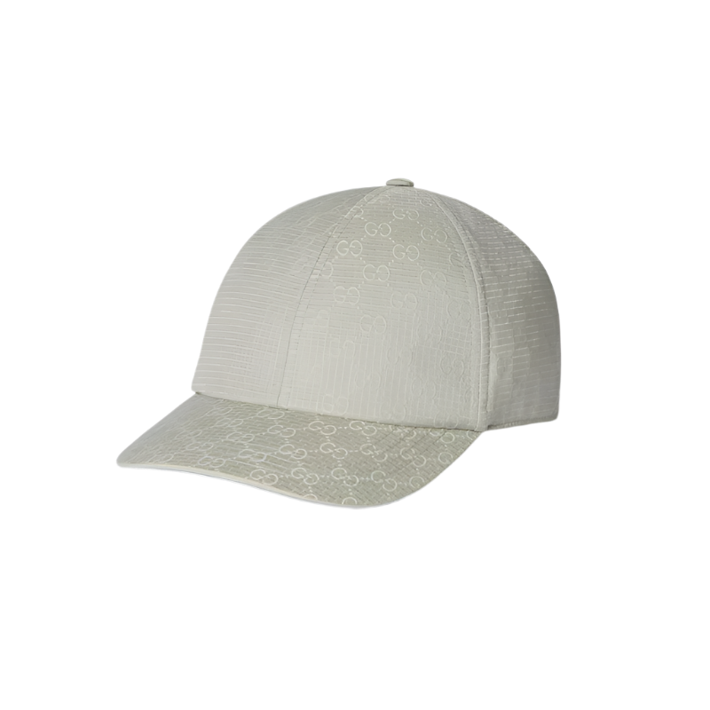 GU*CI CAP "GG CANVAS WHITE"