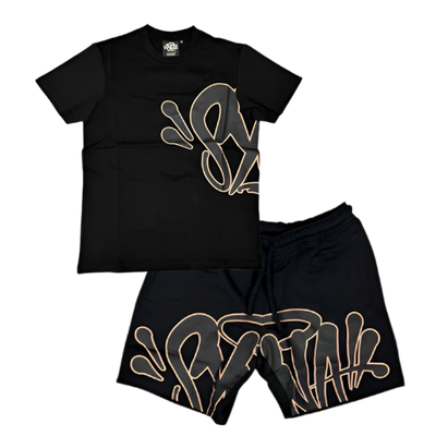 SY*A SET "BLACK & ROSE GOLD"