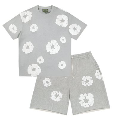 DE*IM T*ARS Shorts Set "GREY"