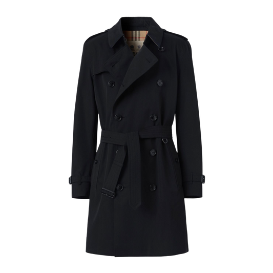 BURB*RRY “KENSINGTON” TRENCH COAT
