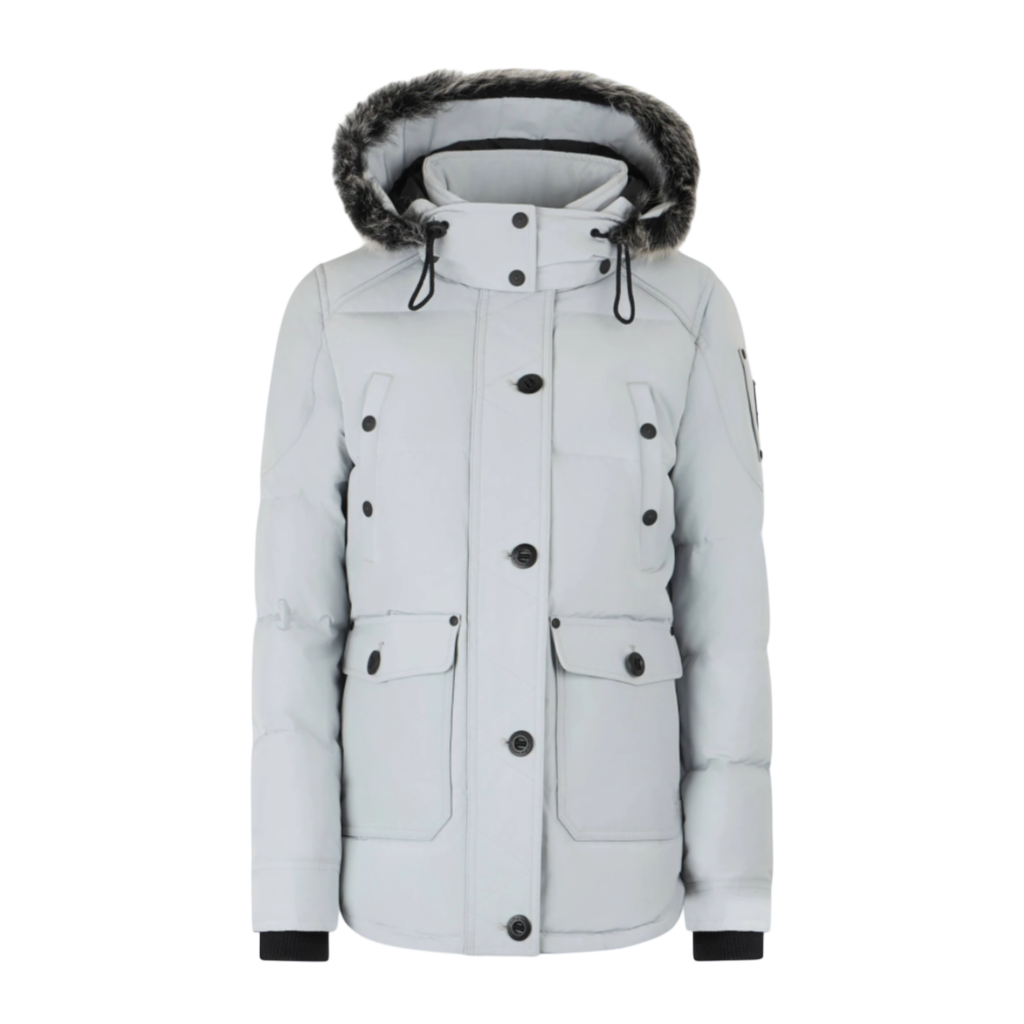 MO*SE KN*CKLES "Onyx Anguille" PUFFER - Gray