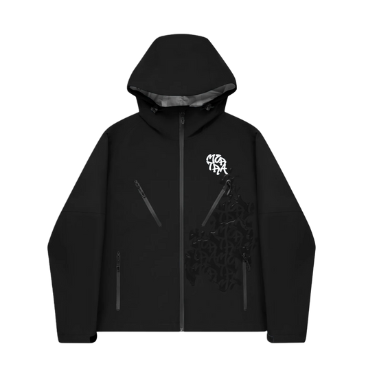 M*RTRA "MONOGRAM SHELL" JACKET - Black
