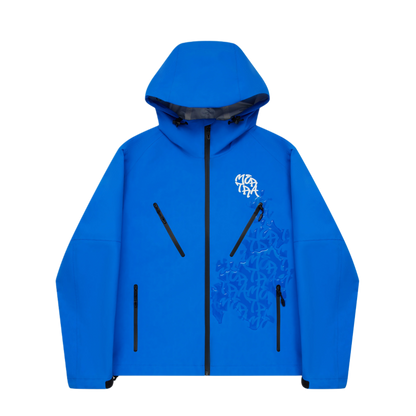 M*RTRA "MONOGRAM SHELL" JACKET - Blue