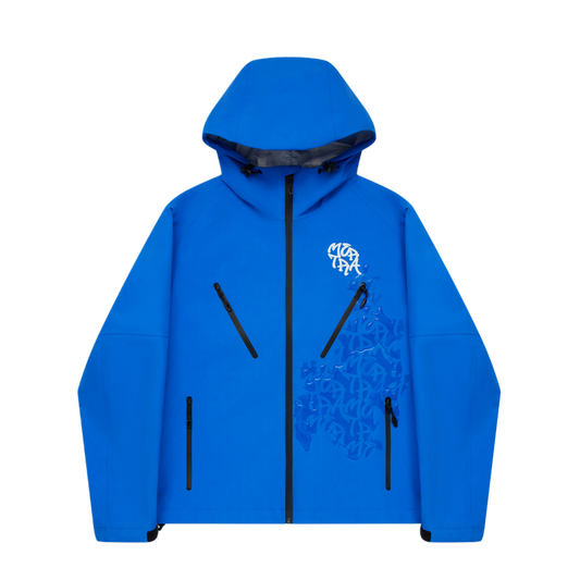 M*RTRA "MONOGRAM SHELL" JACKET - Blue