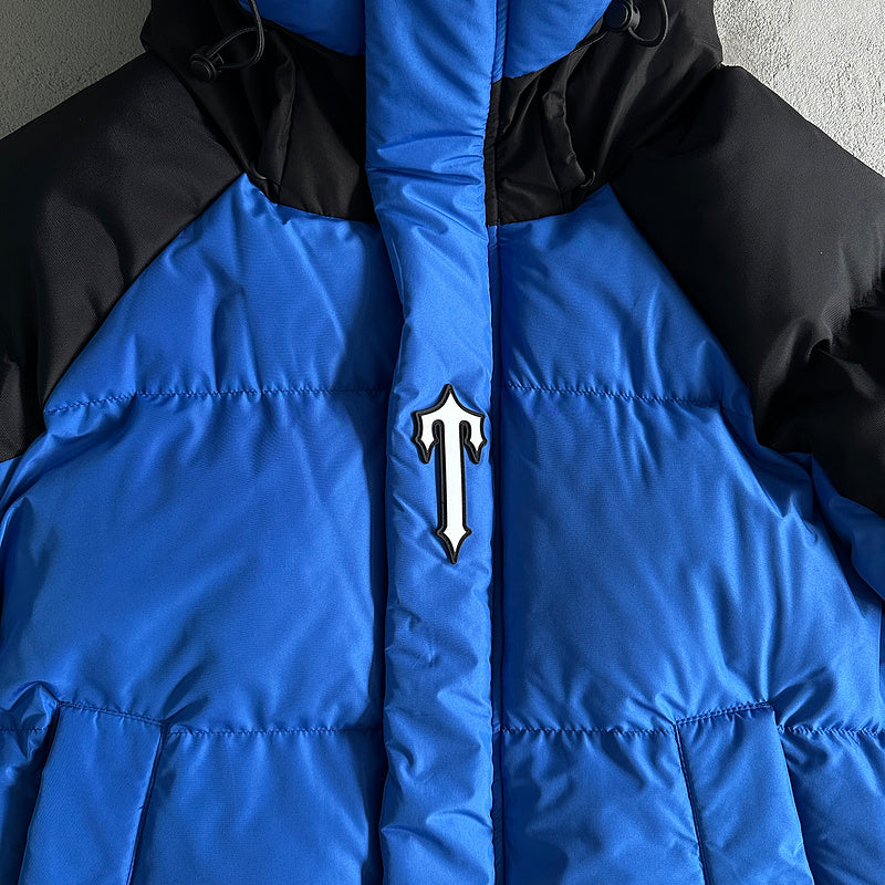 TRPSTR "Irongate Arch Black/Blue" PUFFER