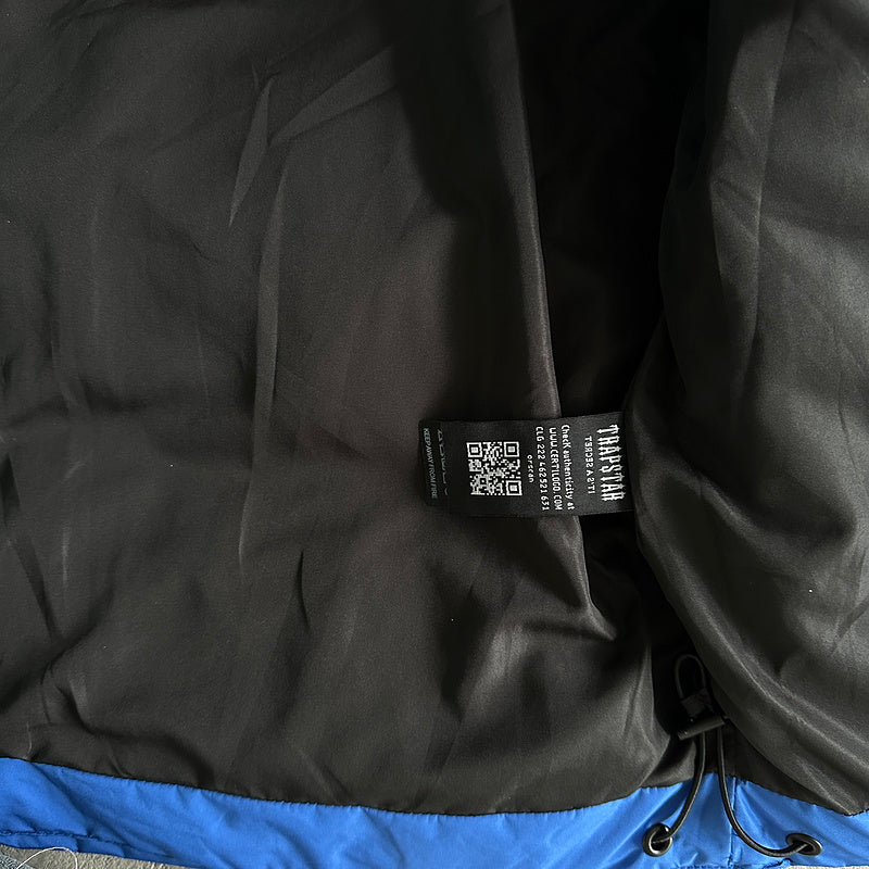 TRPSTR "Irongate Arch Black/Blue" PUFFER