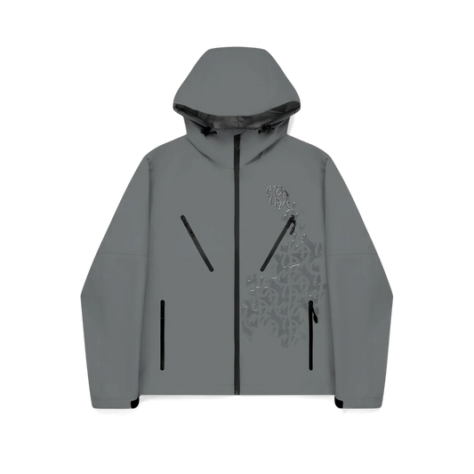 MONOGRAM SHELL JACKET “Slate”