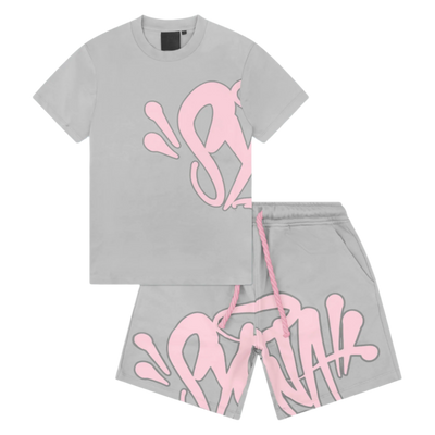 SY*A Shorts Set"PINK WHITE"
