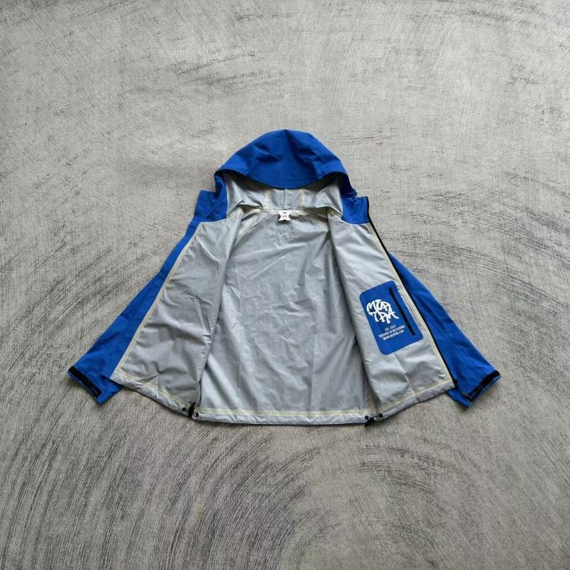 M*RTRA "MONOGRAM SHELL" JACKET - Blue