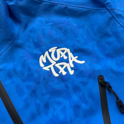 M*RTRA "MONOGRAM SHELL" JACKET - Blue