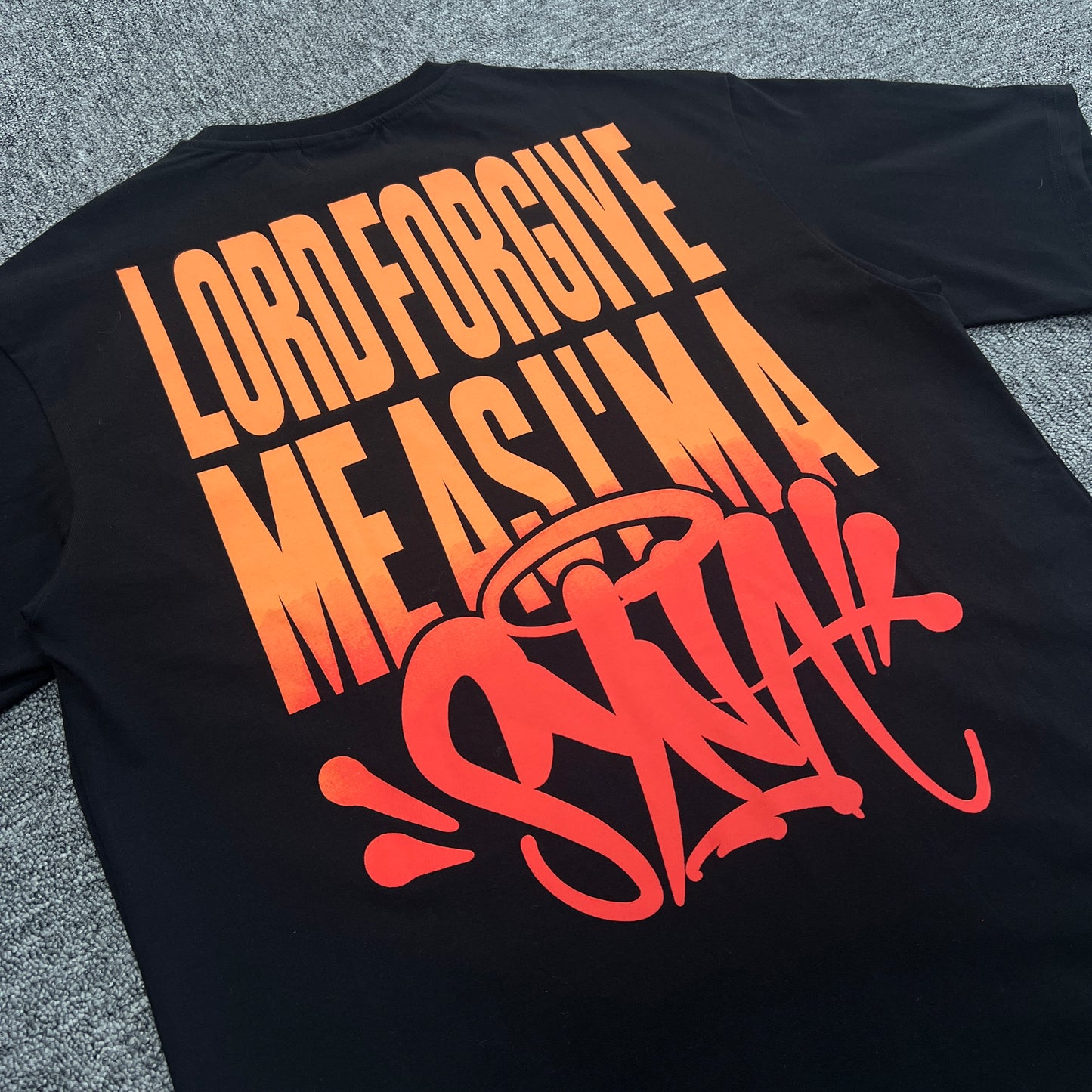 SY*A Tee "FIRE BLACK"