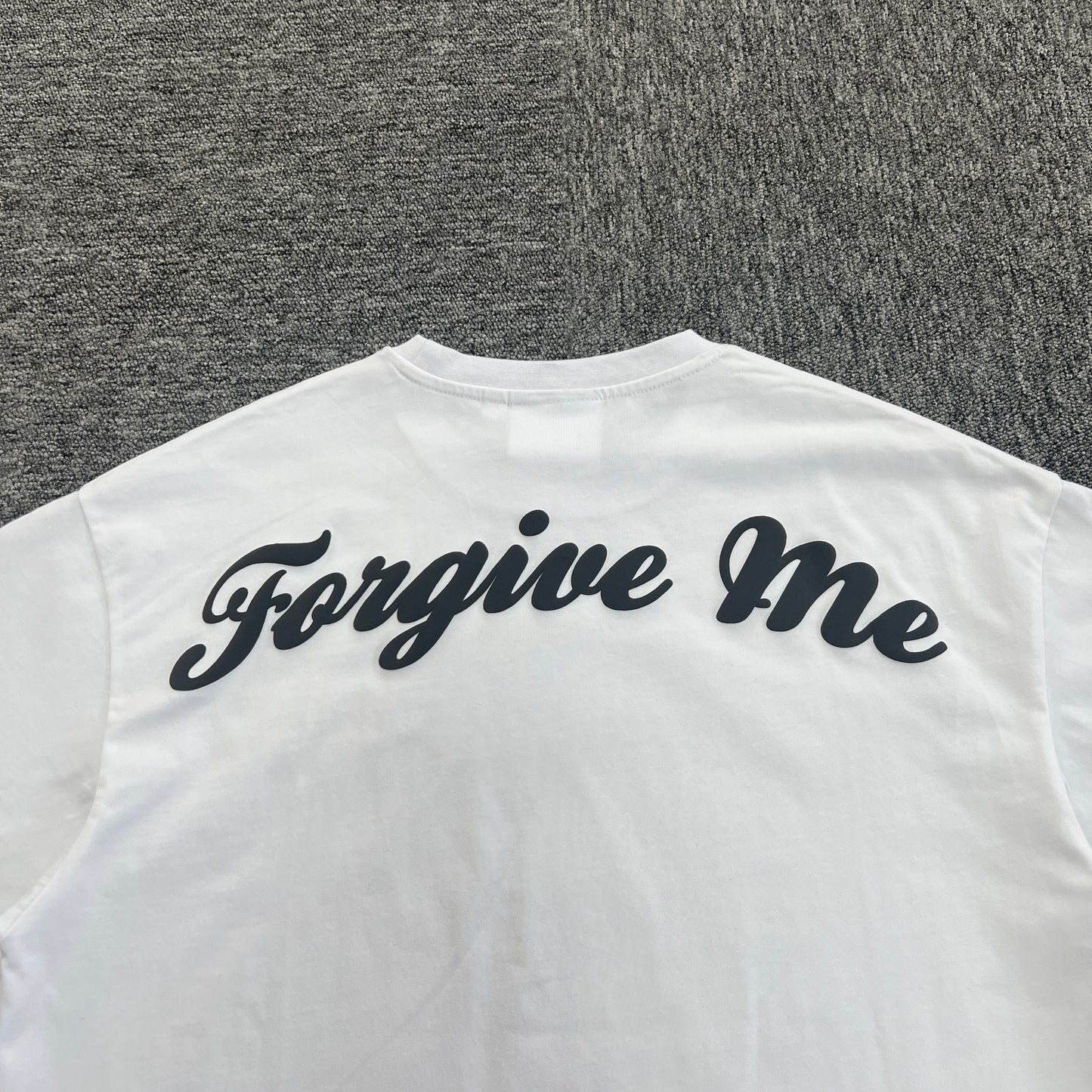 SY*A Tee "FORGIVE ME WHITE"