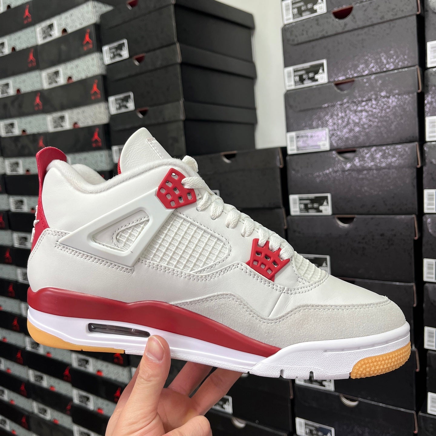 JRDN 4 "Varsity Red"
