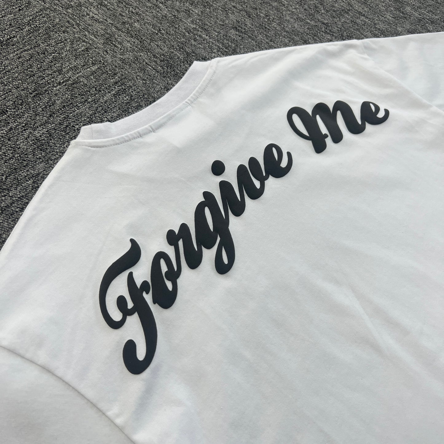 SY*A Tee "FORGIVE ME WHITE"