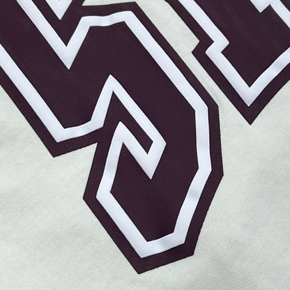 SY*A Tee "BURGUNDY CREME"
