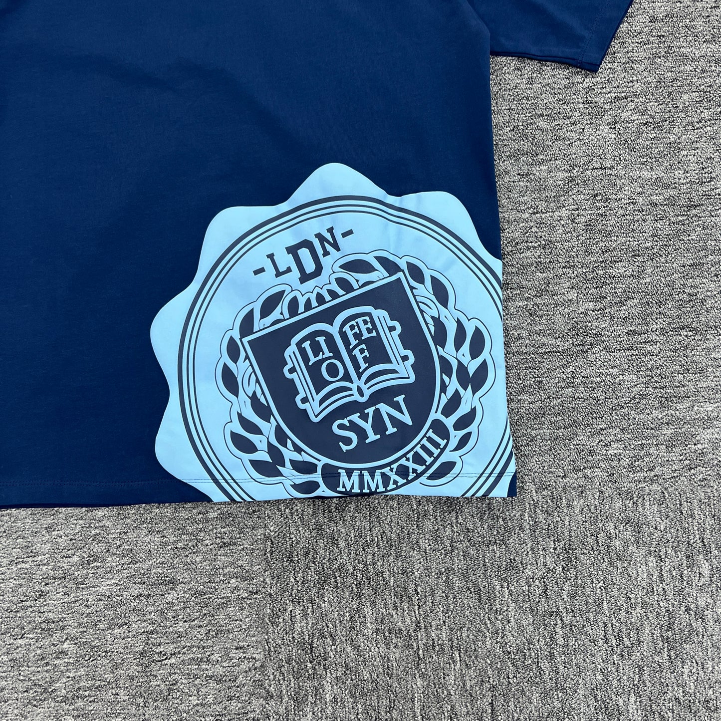 SY*A Tee "BLUE MARINE"
