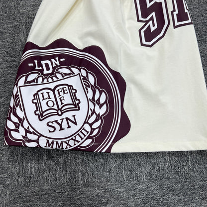 SY*A Tee "BURGUNDY CREME"