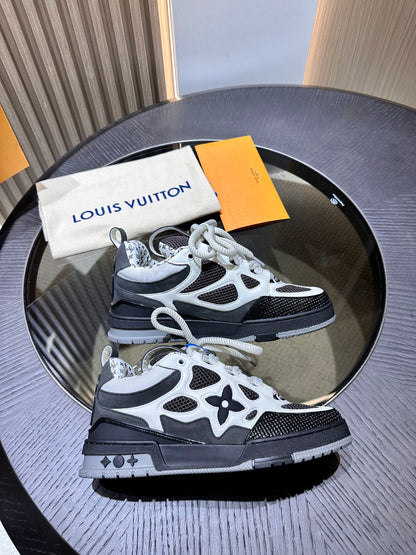 L*V SKATE "WHITE BLACK"