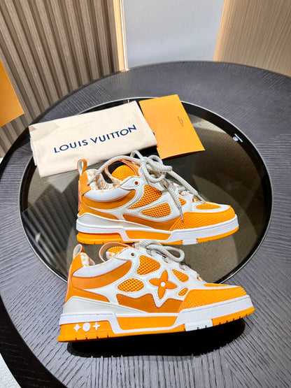 L*V SKATE "WHITE ORANGE"